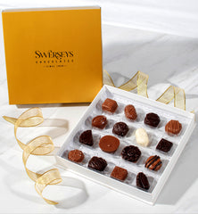 Swerseys Elegant Gourmet Chocolate Gold Gift Box