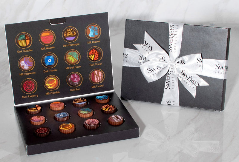 Swerseys Exquisite Artistic Truffles Gift Box