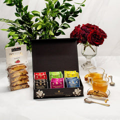 Rosh Hashanah Gift Box of Teas & Biscottis from Italy 