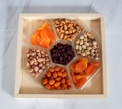 Swerseys Elegant Purim Gift Tray Box of Assorted Dried Fruit and Nuts 2